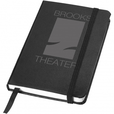 Logo trade advertising products picture of: Classic pocket notebook, black