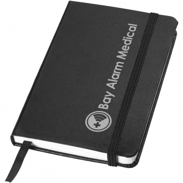 Logo trade promotional gifts image of: Classic pocket notebook, black