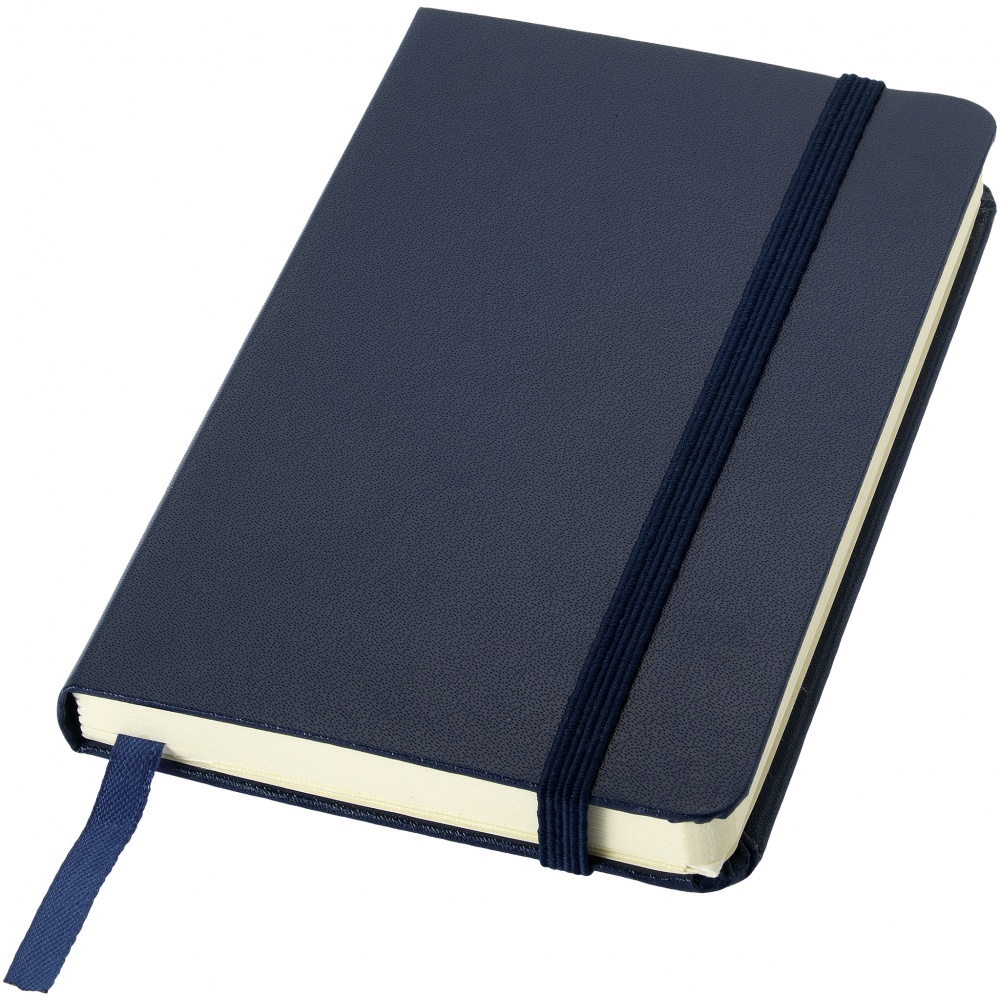 Logotrade promotional gift picture of: Classic pocket notebook, dark blue