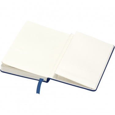 Logo trade promotional gifts image of: Classic pocket notebook, dark blue