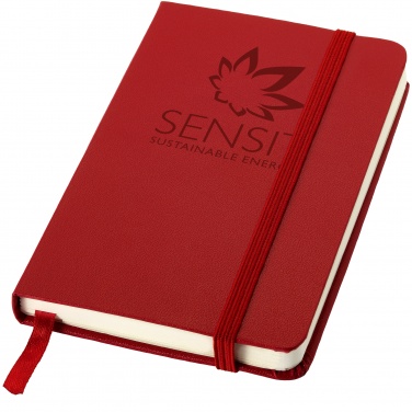 Logo trade promotional products image of: Classic pocket notebook, red