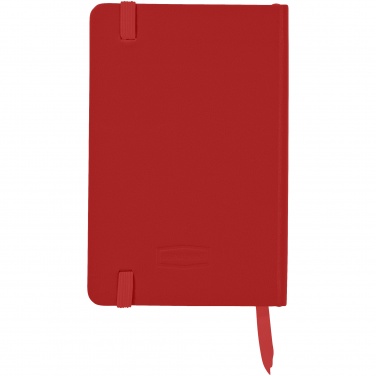 Logo trade promotional giveaways image of: Classic pocket notebook, red