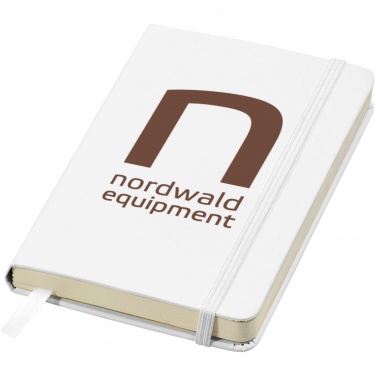 Logo trade promotional item photo of: Classic pocket notebook, white