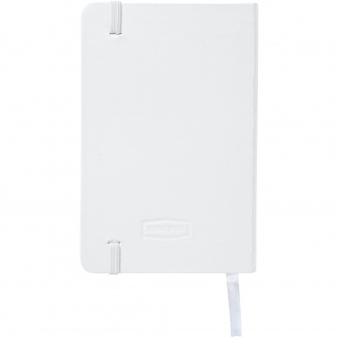 Logo trade corporate gift photo of: Classic pocket notebook, white