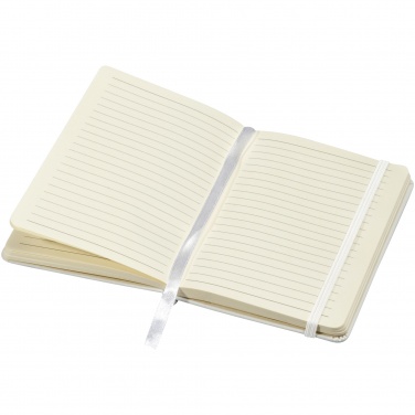 Logo trade promotional gifts picture of: Classic pocket notebook, white