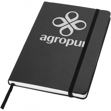 Logo trade promotional gifts image of: Classic office notebook, black