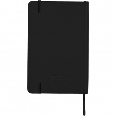 Logo trade promotional gifts image of: Classic office notebook, black