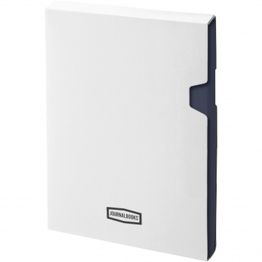 Logotrade promotional giveaway image of: Classic office notebook, dark blue