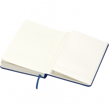 Logo trade promotional merchandise photo of: Classic office notebook, dark blue