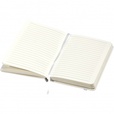 Logo trade business gift photo of: Classic office notebook, white