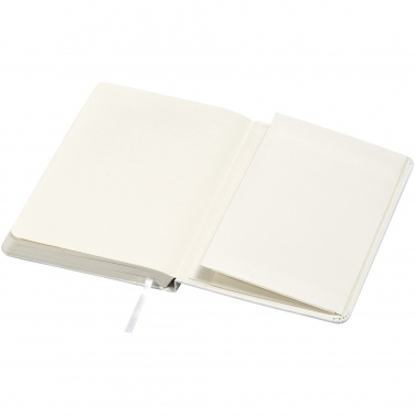 Logo trade promotional giveaways picture of: Classic office notebook, white