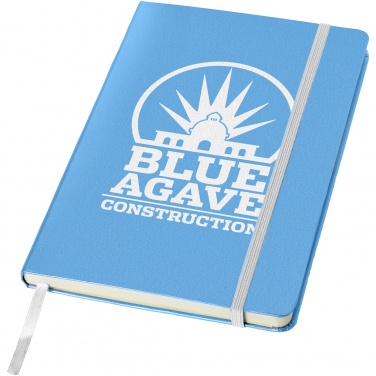 Logo trade promotional products image of: Classic office notebook, light blue