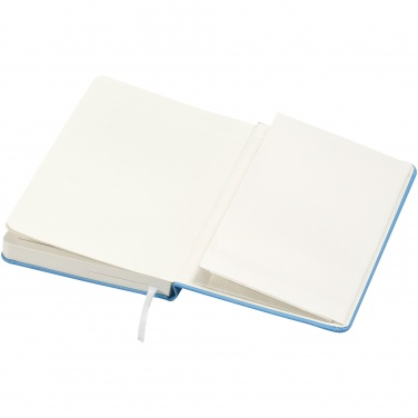 Logo trade promotional items image of: Classic office notebook, light blue