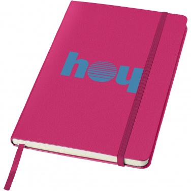 Logo trade advertising products image of: Classic office notebook, pink