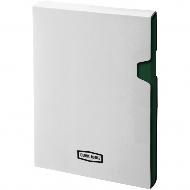 Logo trade promotional giveaways picture of: Classic office notebook, green