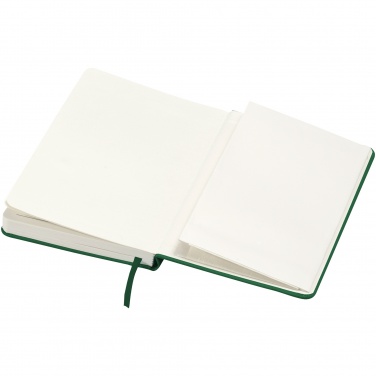 Logo trade promotional giveaways picture of: Classic office notebook, green