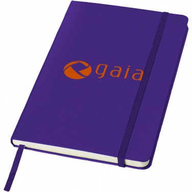 Logo trade corporate gifts picture of: Classic office notebook, purple