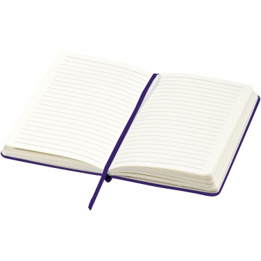 Logo trade promotional giveaway photo of: Classic office notebook, purple