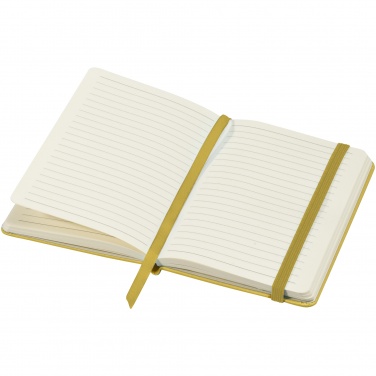 Logo trade advertising products image of: Classic office notebook, yellow