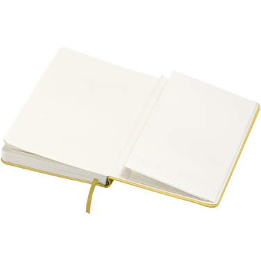 Logo trade advertising products image of: Classic office notebook, yellow