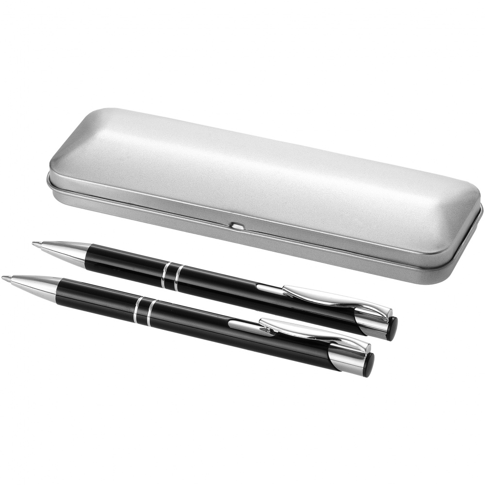 Logotrade promotional giveaways photo of: Dublin pen set, black