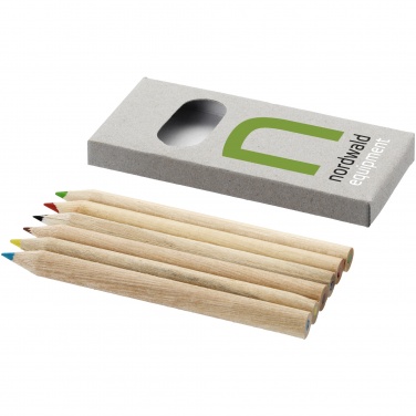 Logo trade promotional merchandise image of: 6-piece pencil set