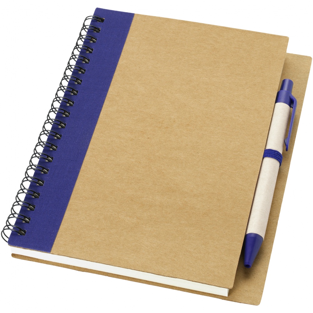 Logotrade promotional item picture of: Priestly notebook with pen, blue