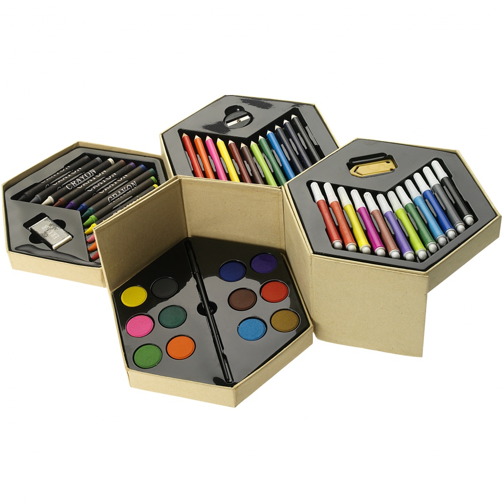 Logotrade promotional products photo of: 52-piece colouring set