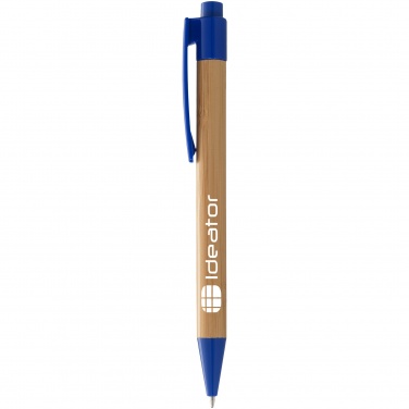 Logotrade promotional item picture of: Borneo ballpoint pen, blue