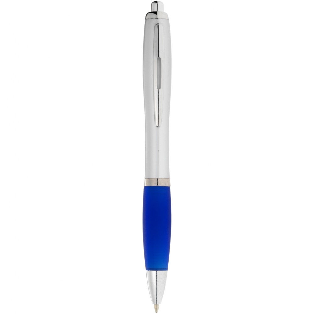 Logo trade advertising product photo of: Nash ballpoint pen, blue