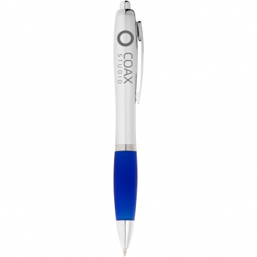 Logotrade promotional item image of: Nash ballpoint pen, blue