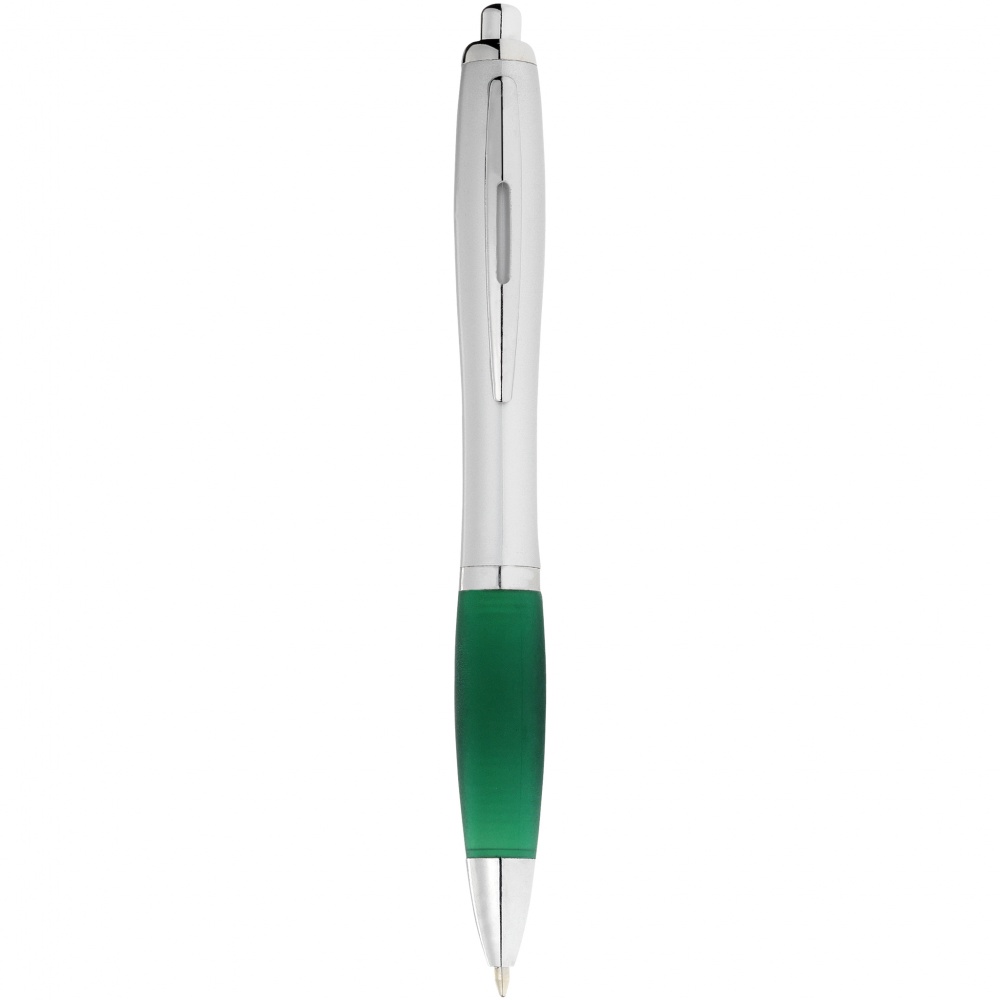 Logotrade promotional giveaway picture of: Nash ballpoint pen, green