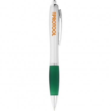 Logo trade corporate gift photo of: Nash ballpoint pen, green