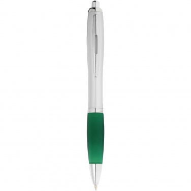 Logo trade advertising product photo of: Nash ballpoint pen, green