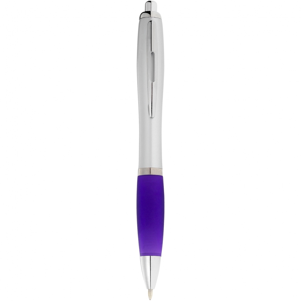 Logotrade promotional giveaway image of: Nash ballpoint pen, purple