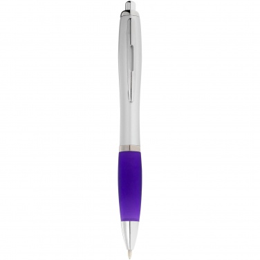 Logotrade promotional giveaway image of: Nash ballpoint pen, purple