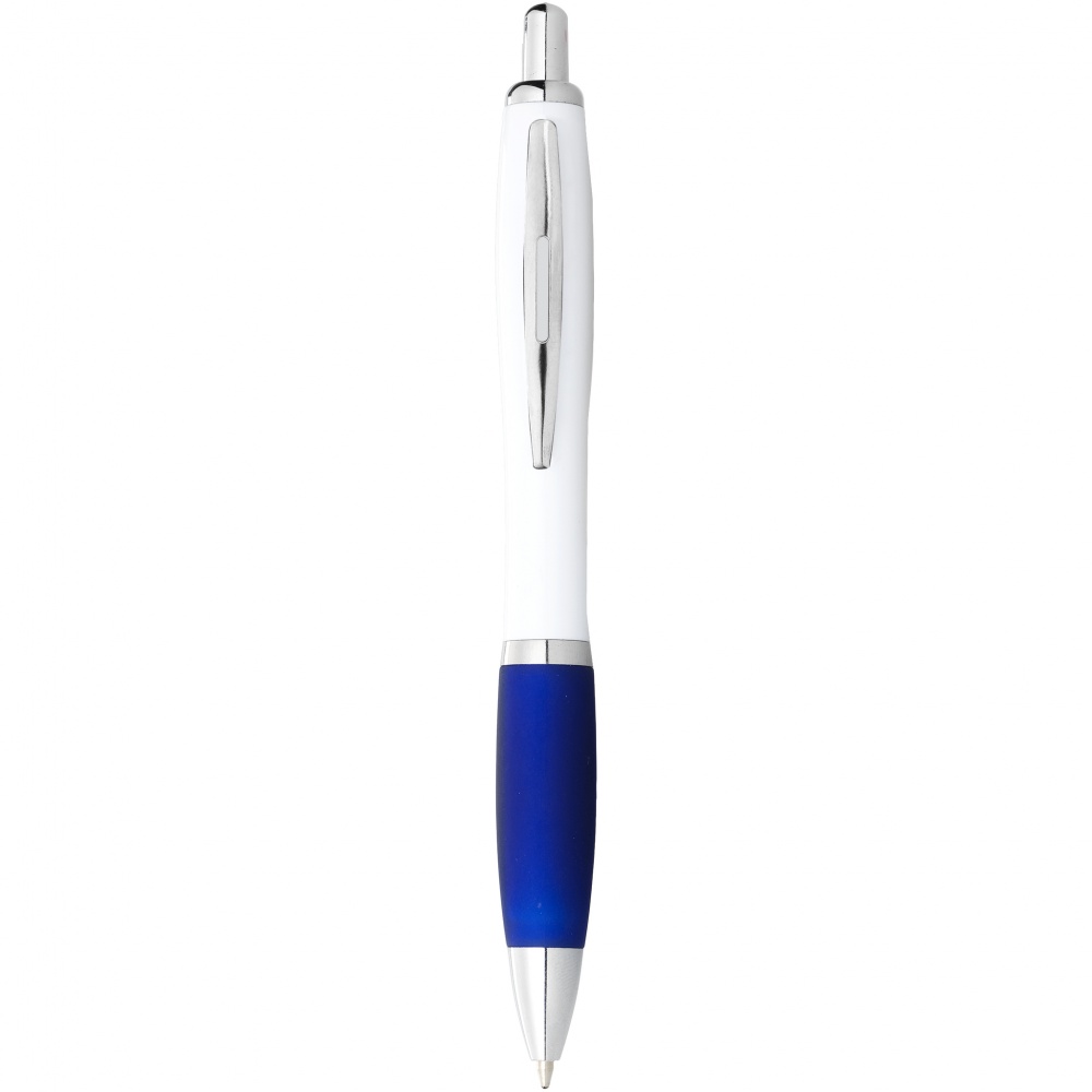 Logo trade promotional items picture of: Nash Ballpoint pen, blue