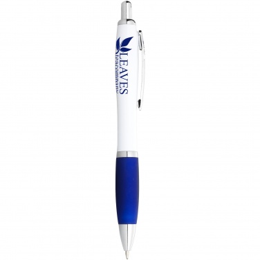 Logo trade business gifts image of: Nash Ballpoint pen, blue