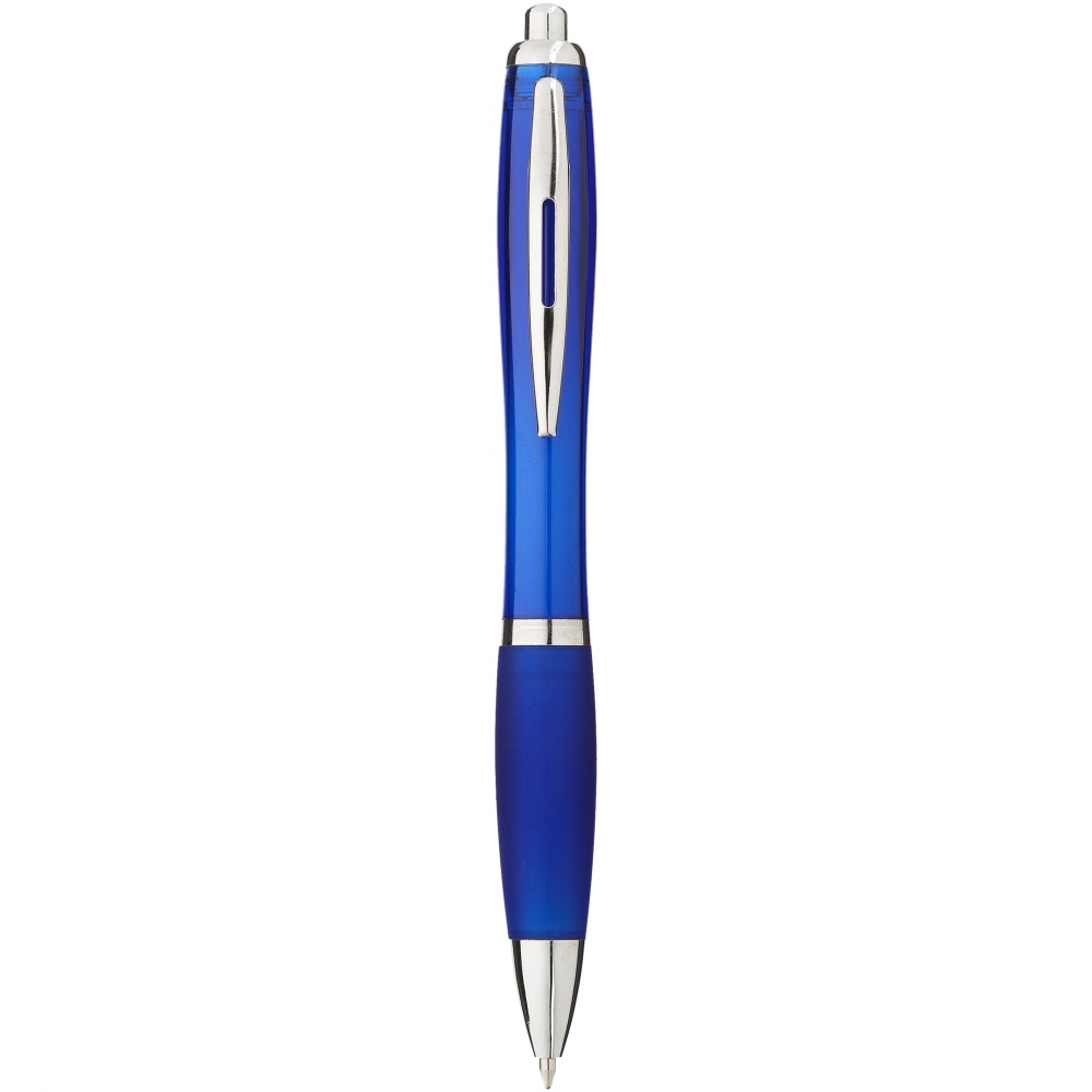 Logo trade advertising product photo of: Nash ballpoint pen, blue