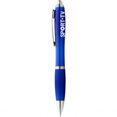 Logo trade advertising products picture of: Nash ballpoint pen, blue