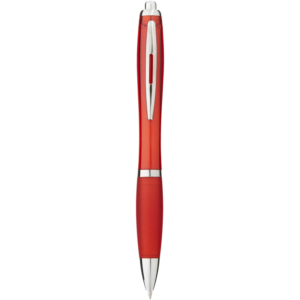 Logo trade promotional gifts picture of: Nash ballpoint pen, red