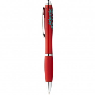 Logo trade advertising products picture of: Nash ballpoint pen, red