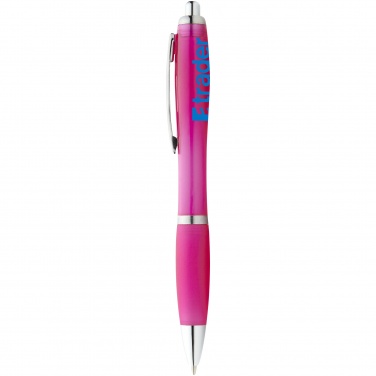 Logo trade promotional merchandise picture of: Nash ballpoint pen, pink