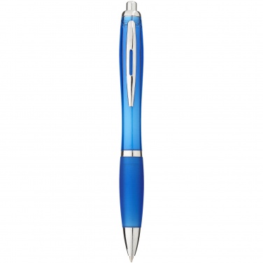 Logo trade advertising product photo of: Nash ballpoint pen, light blue