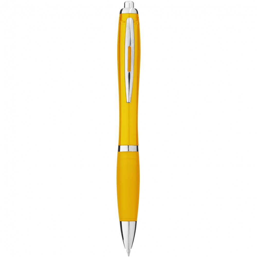 Logotrade promotional gift picture of: Nash ballpoint pen, yellow