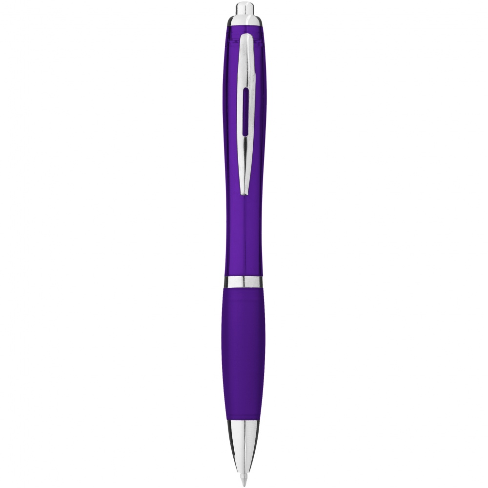 Logotrade promotional merchandise picture of: Nash ballpoint pen, purple