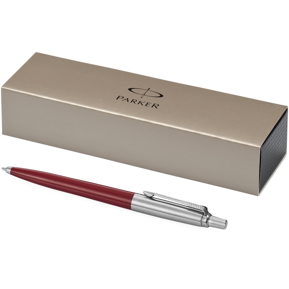 Logo trade corporate gifts picture of: Parker Jotter ballpoint pen, red