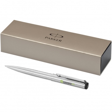 Logo trade promotional giveaways picture of: Parker Vector ballpoint pen, gray