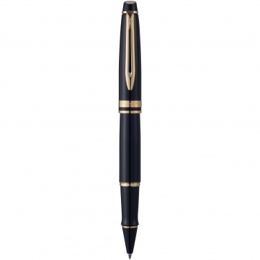 Logo trade promotional giveaways picture of: Expert rollerball pen, gold