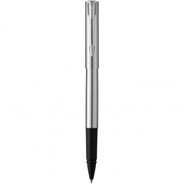 Logo trade advertising products picture of: Graduate rollerball pen, silver